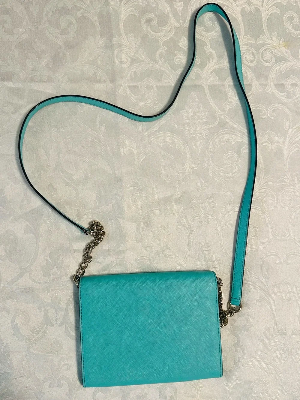 kate spade Turquoise Envelope Crossbody Bag